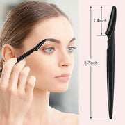 16 Pcs Black Eyebrow Razor, Face Razors Multipurpose, Facial Razors for Women Men, Eyebrow Trimmers Shaver with Protective...
