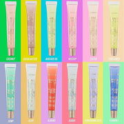 EXPRESSIONS 12pc Sparkle Lips Lip Oils - Vitamin E Infused Lip Gloss, Holiday Lip Oil Collection Hydrating Lip Care, Safe ...