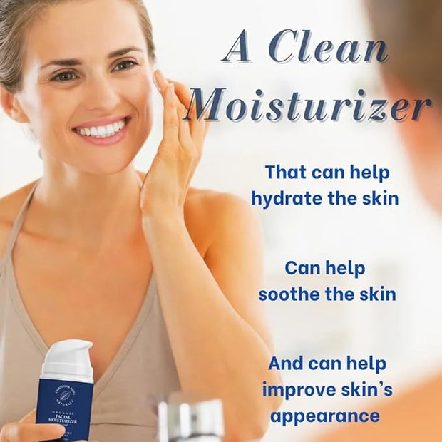 Christina Moss Naturals Unscented Moisturizer, Natural and Organic Ingredients, Gentle, No Toxic Chemicals - Product Image