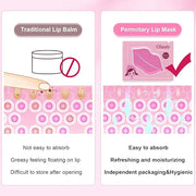 30 Pairs Lip Masks & Eye Mask for Mothers Day Gifts, 24K Gold Gel Under Eye Patches for Puffy Eyes, Crystal Collagen Moist...