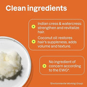 ATTITUDE Amplifying Shampoo for Curly Hair with Coconut Oil, EWG Verified, Vegan and Naturally Derived Ingredients, 2a, 2b...