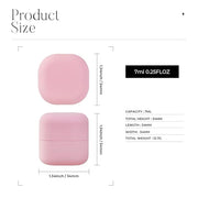 0.25 oz（7g） Empty Lip Balm Square
