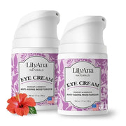 LilyAna Naturals Eye Cream for Dark Circles and Puffiness, Under Eye Cream for Wrinkles and Bags, Anti Aging helps Improve...