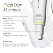 Well People Fresh Dew Snow Mushroom Gel-Cream Moisturizer, Face Moisturizer For Plumping & Hydrating, Made With Hyaluronic...