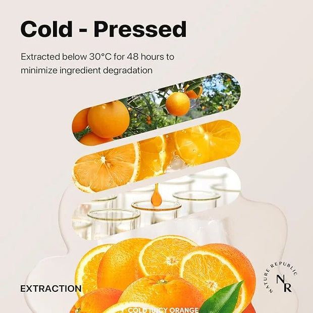Nature Republic Mask 10 Pack (Cold Juicy) Fresh jelly mask, Bulk Facial Vegan spa Mask for Moisturizing & Hydrating Glow, ...