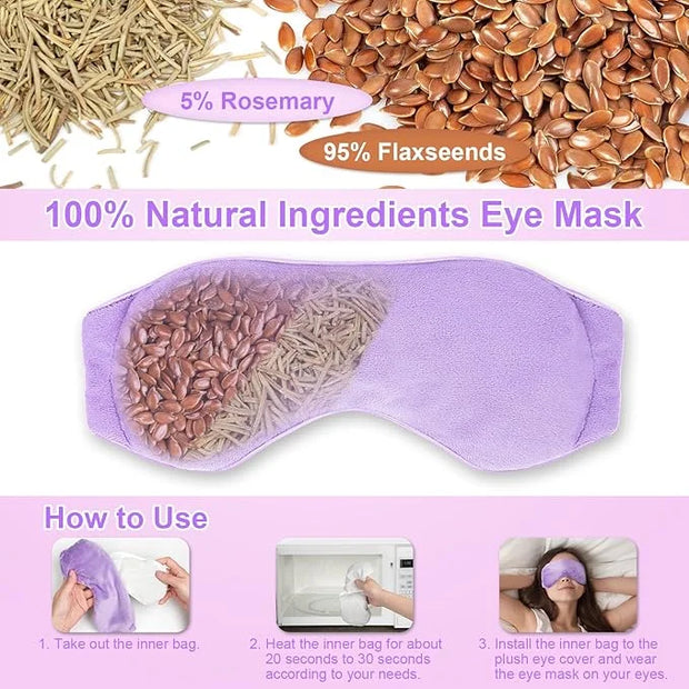 Weighted eye mask for sleeping,
