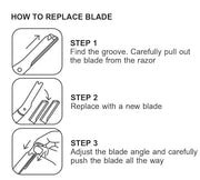 10 Eyebrow Razor Blades - Face Razors for Women & Men, Eyebrow Trimmer Shaper with Precision Cover, Facial Shaver & Dermap...