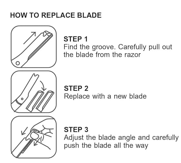 10 Eyebrow Razor Blades - Face Razors for Women & Men, Eyebrow Trimmer Shaper with Precision Cover, Facial Shaver & Dermap...