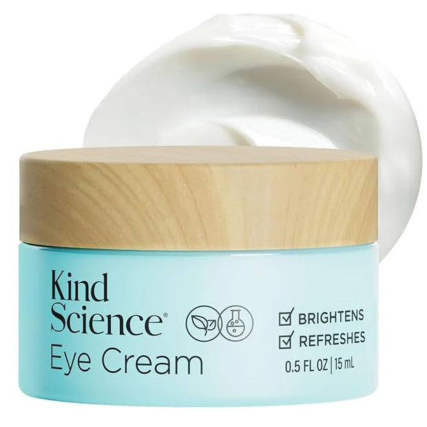 Kind Science by Ellen DeGeneres Eye Cream - Under Eye Cream for Wrinkles Noticably Smooths & Moisturizes - Anti Aging with...