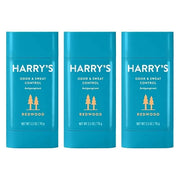 Harry's Antiperspirant Deodorant, Sweat & Odor Control Antiperspirant for Men, Redwood, 2.5 oz Pack of 3 - Product Image
