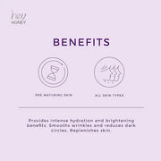 Hey Honey Look Into My Eyes Retinol, Peptide & Propolis Eye Mask for Wrinkle Reduction, Fine Line Smoothing Hydration Over...