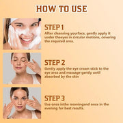 2 PCS Lumibalm Eye Serum Stick, Lumibalm Balm Stick, For Under Eye Bags, Erase Dark Circles Fade Lines, Deeply Moisturizes...