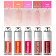 Hydrating Lip Glow Oil, Moisturizing Lip Glow Oil, Nourishing Glossy Transparent Lip Oil, Plumping Lip Oil, Lip Balm, Non-...