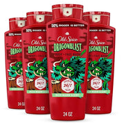 Old Spice Cleansing Body Wash for Men, 3X Defense, 24/7 Shower Fresh with Lasting Scent, 2-in-1 Body & Face Wash, Dragonbl...