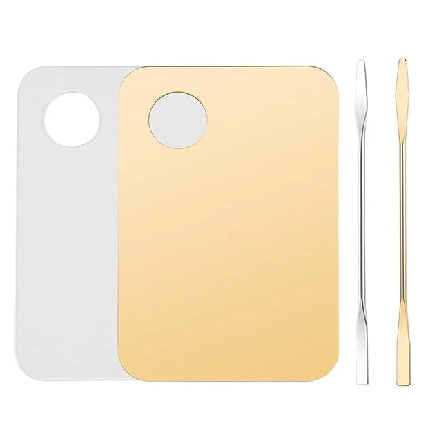 4 Pcs Makeup Mixing Tray Makeup Palette