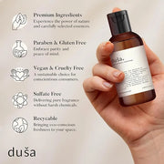 Dusa Santal Gift Set: Room Spray Santal Fragrance (2 oz), Premium Hydrating Hand Cream (2 oz), Soothing Hand Soap & Toile ...