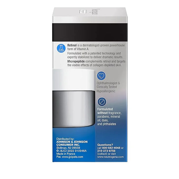 Neutrogena Rapid Wrinkle Repair Retinol Pro+ Anti-Wrinkle Eye Cream, Targeted Eye Cream for Wrinkles & Dark Circles, Formu...