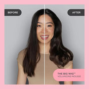 Cake Beauty Volumizing Mousse, The Big Wig - High Volume, Flexible Hold Hair Mousse with 450 F Heat Protection - For All H...