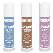 Organic Lip Balm Set - 3 Non-GMO