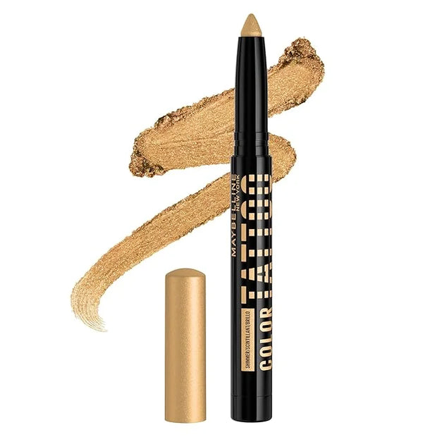 Maybelline Color Tattoo Longwear Multi-Use Eye Shadow Stix, All-In-One Eye Makeup for Up to 24HR Wear, I am Rare (Gold Shi...