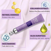 Collagen Eye Cream Anti Aging - Under Eye Cream for Dark Circles - Retinol Eye cream - Firming Eye Serum - for Puffiness a...