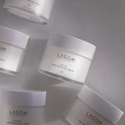 LAGOM Cellus Deep Moisture Cream Natural Moisturizer with Ceramide and D-Panthenol (B5) Snooth Hydrating Nourishing Protec...