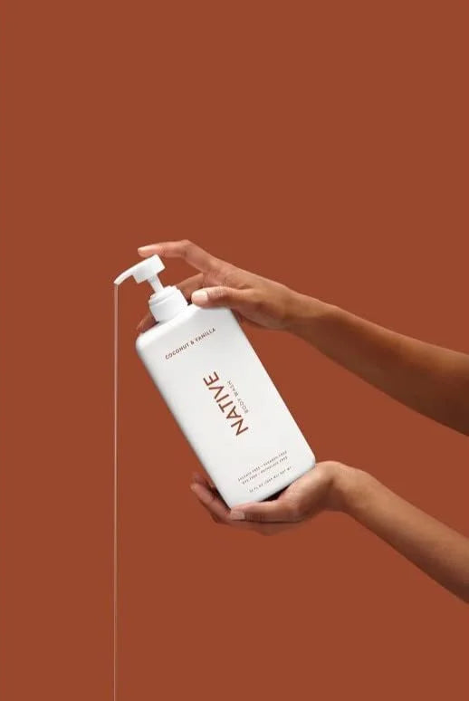 Native Body Wash | Coconut & Vanilla, Cucumber & Mint - 36 oz bottle with pump - Pack of 2 - Product Image