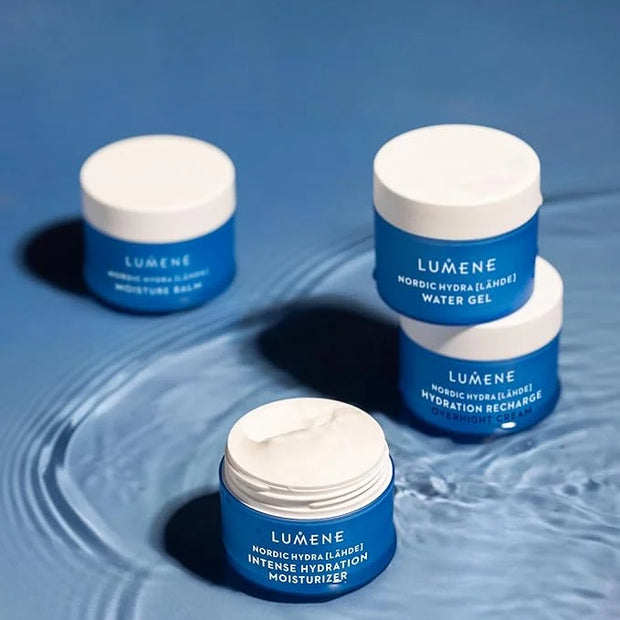 Lumene Nordic Hydra [Lahde] Intense Hydration Moisturizer - Lightweight Plumping Face Cream for Dry Skin - Enriched with A...