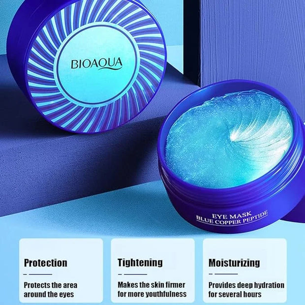 BIOAQUA 30 Pairs Eye Mask Moisturizing Hydrating Anti-Wrinkle Anti-Aging Remove Dark Circles Smooth Nourishing Refreshing ...