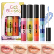 4 Pack Get Glossy Lip Oil Set - Get