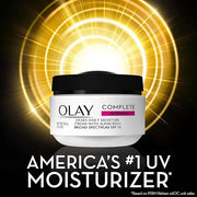 Olay Face Moisturizer Complete All Day UV Moisture Cream with Sunscreen SPF 15, Normal Skin, 2 Fl Oz (Pack of 3) - Product...