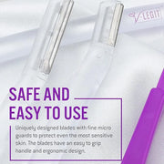 Dermaplaning Tools - Exfoliating Facial Razor Dermaplane for Women & Men Shaver to Exfoliate Refresh the Skin Peach Fuzz E...