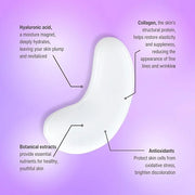 Collagen Under Eye Patches, Dark Circle & Wrinkles Under Eye Mask, Pack of 10 - Product Image