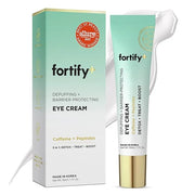 Fortify 9-in-1 Natural Skincare Eye Cream - De-Puffing & Protecting, Dermatologist Tested - Hydrates & Refreshes, Made in ...