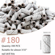 100pcs Nail Drill Bits Small