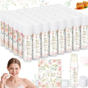 50 Pack Floral Baby Shower Lip Gifts