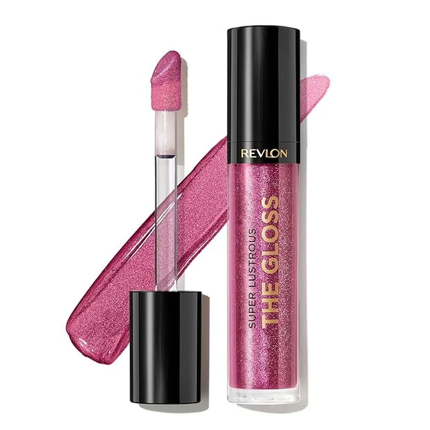 Revlon Super Lustrous Lip Gloss, Non-Sticky, Hydrating, High Shine Finish, 275 Dusk Darling, 0.13 oz - Product Image