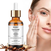 Caffeine Eye Serum with EGCG, 2 PCS 5% Caffeine Solution Reduces Pigmentation and Puffiness, Under Eye Serum for Dark Circ...