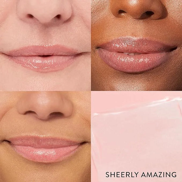 LAURA GELLER NEW YORK Jelly Balm Moisturizing Tinted Lip Balm - Sheerly Amazing - Hydrating Vitamin E - Semi-Shine Finish ...