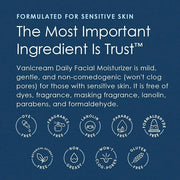 Vanicream Daily Facial Moisturizer With Ceramides and Hyaluronic Acid - Formulated Without Common Irritants for Those with...