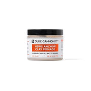 Duke Cannon Supply Co. News Anchor Clay Pomade - Flexible Hold, Matte Finish, 4 oz. - Product Image