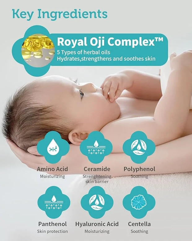 Baby Easy Wash Sun Lotion SPF 30 - Korean Moisturizing Zinc Oxide Mineral Sunscreen for Babies and Kids - Washes Off Easil...