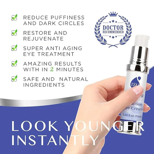 TEREZ & HONOR Rapid Reduction Under-Eye Cream & Collagen Overnight Wrapping Peel-Off Mask - Product Image