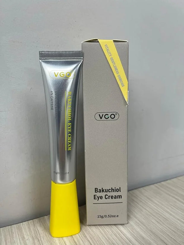 VGO Retinol Eye Cream, Anti-Aging Eye Cream for Dark Circles & Puffiness with 1% Retinol, 1% Bakuchiol & 6% Caffeine to Re...