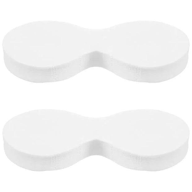 Sibba 200 Sheets Disposable Non Woven Eye Care Cotton Paper Facial Eye Pads Spa DIY Clear Eye Mask Paper Eye Pillow Covers...