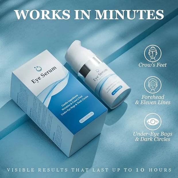 Under Eye Bags and Wrinkles, Wrinkle Filler, Eye Cream Visibly Reduces for Bags Under Eyes Bags Dark Circles Treatment - P...