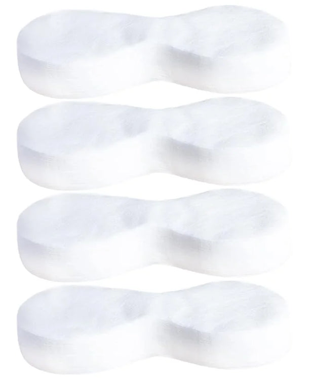 400 Sheets Disposable Non Woven Eye Mask Paper, Disposable Cotton DIY Eye Paper Disposable Cotton Eye Pillow Covers for Sk...