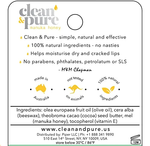 Lip Balm 2-Pack (Manuka Honey &