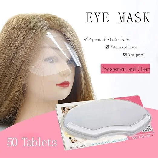 100 PCS Safety Face Shield, Disposable Microblading Protective Shower Visor Face Shield Mask Eye Shields Masks for Hairspr...