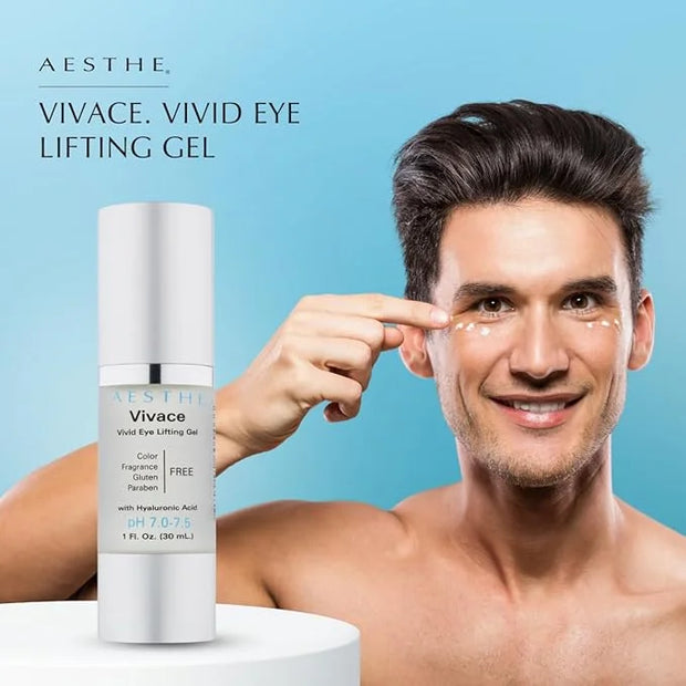 Aesthe Vivace Eye Lifting Gel - Revitalize & Firm + Aesthe Illuminare Illuminating Eye Cream Bundle - Product Image